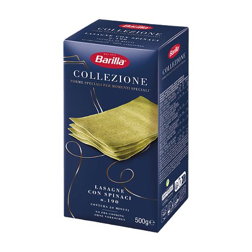 Produktbild von Barilla Collezione, Lasagneblätter mit Spinat n.190
