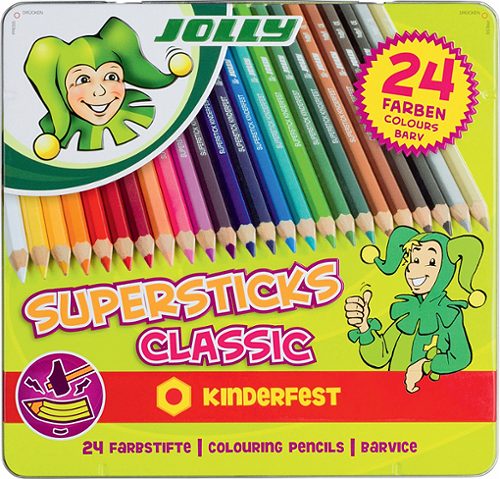 Produktbild von Jolly, Farbstifte Supersticks Classic 24 Stifte