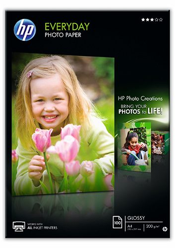 Produktbild von HP, Fotopapier A4 100 Blatt