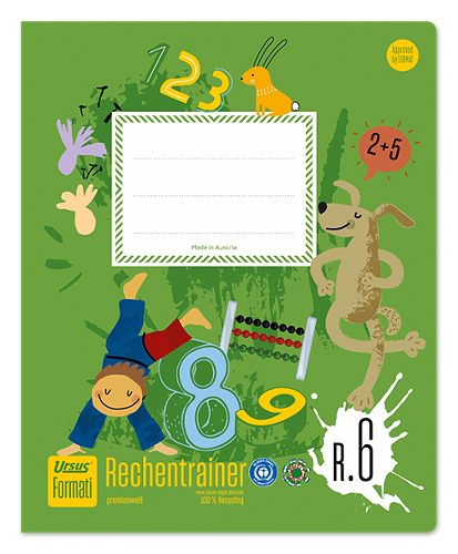 Produktbild von Formati, R.6 Rechenheft Quart