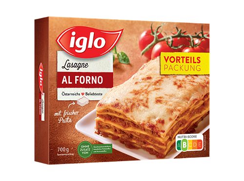 Produktbild von Iglo, Lasagne al Forno