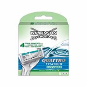 Wilkinson Sword Rasierklingen Quattro Titanium 8 Stück