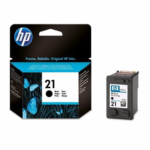 Produktbild von HP, Druckerpatrone 21-BK