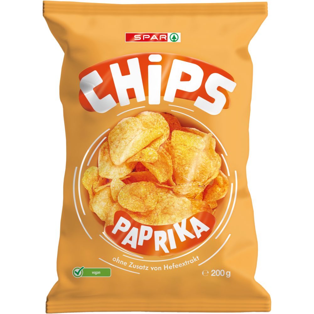 SPAR Kartoffelchips PaprikaGeschmack 200 G online kaufen INTERSPAR