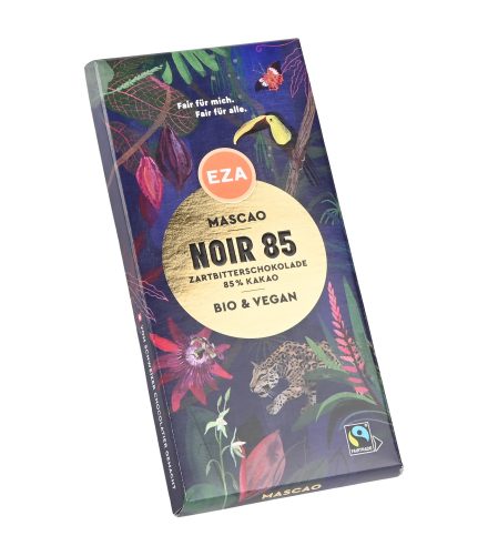 Produktbild von EZA, Mascao Zartbitterschokolade 85%