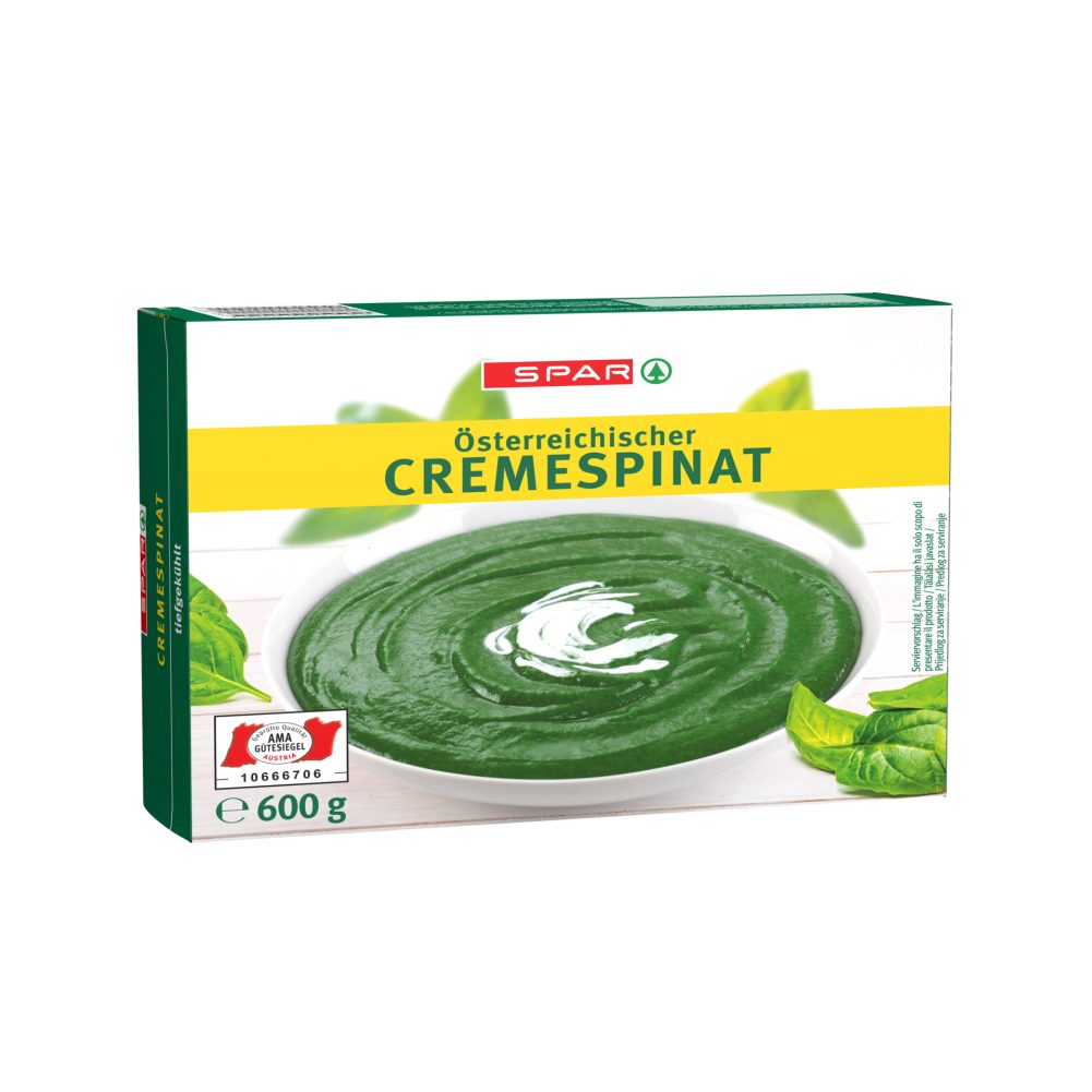 SPAR Cremespinat 600 G online kaufen | INTERSPAR