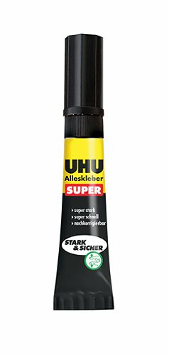 Produktbild von UHU, Alleskleber Super ohne Lösungsmittel 7 g