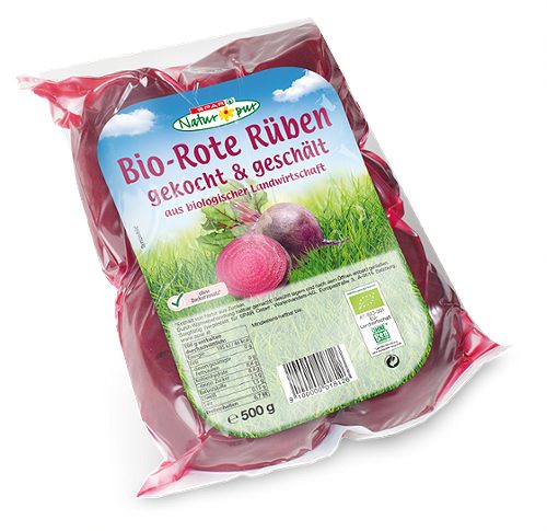 Produktbild von SPAR Natur*pur, Bio-Rote Rüben Gekocht & geschält