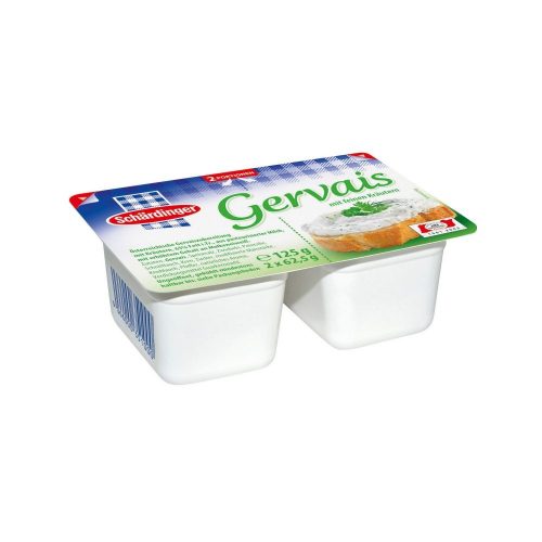 Produktbild von Schärdinger, Gervais mit feinen Kräutern 2 x 62,5 g