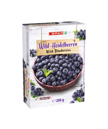 Produktbild von SPAR, Heidelbeeren tiefgekühlt