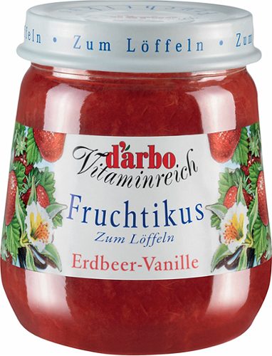 Produktbild von Darbo Vitaminreich, Fruchtikus Erdbeer-Vanille