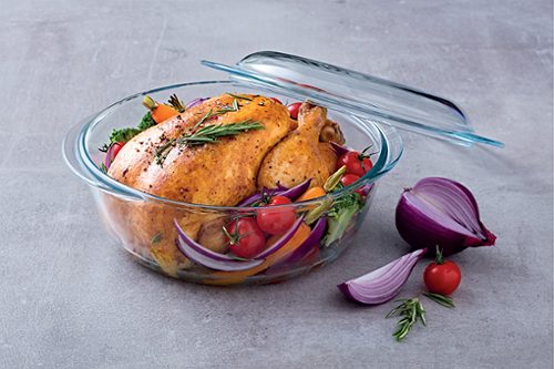 Produktbild von Pyrex, Kasserolle mit Deckel 3,5l rund