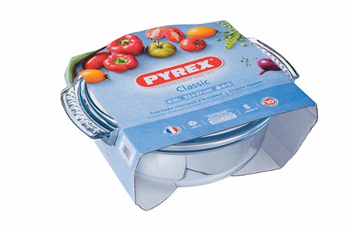 Produktbild von Pyrex, Kasserolle mit Deckel 4,9l rund