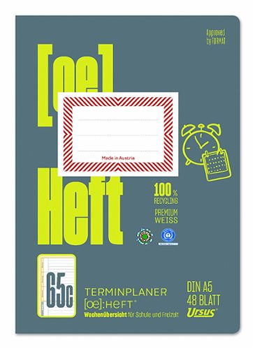 Produktbild von Ursus OE, Heft OE.65c Terminplaner A5 48 Blatt