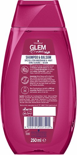 Produktbild von Glem Vital Kids, Shampoo & Balsam Girl Pink 250 ml