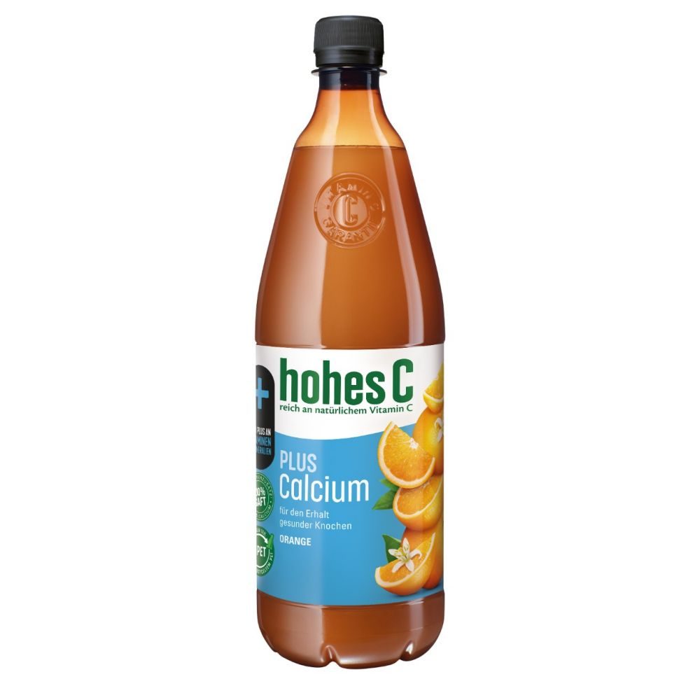 Hohes C Plus Calcium Orange 1 L