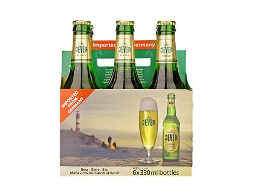 Produktbild von Jever, Pilsener 6x0,33l