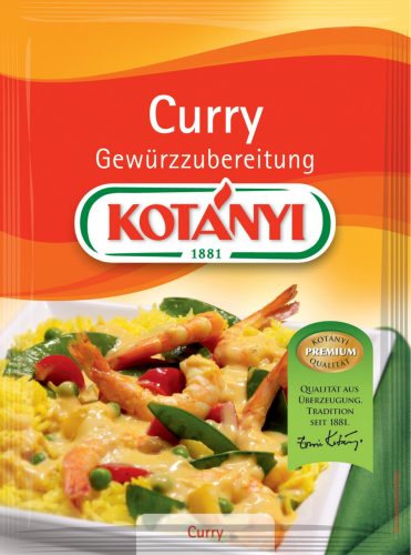 Produktbild von Kotányi, Gewürzzubereitung Curry 30g