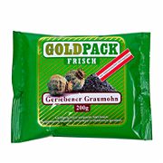 Goldpack Graumohn gerieben