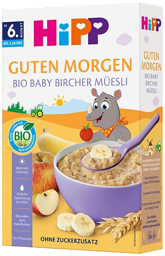 Produktbild von Hipp Guten Morgen, Bio Baby Bircher Müsli