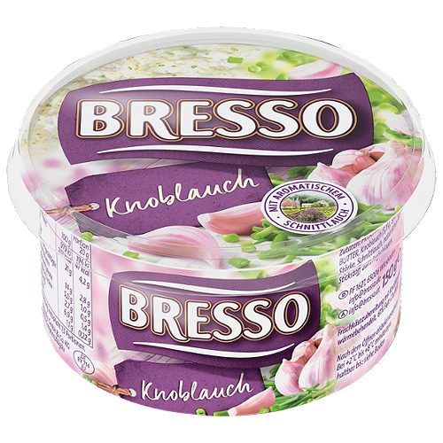 Produktbild von Bresso, Frischkäse Knoblauch