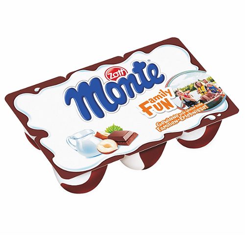 Produktbild von Zott Monte, Schoko 6x55g