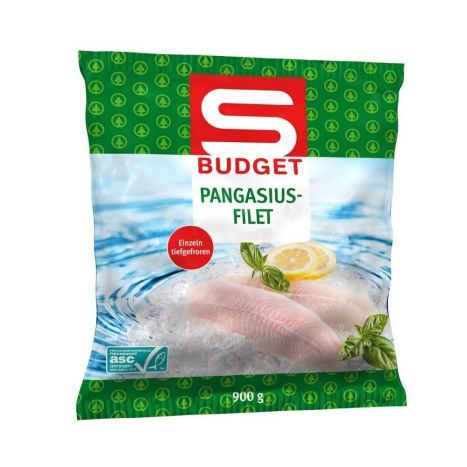 S Budget Pangasiusfilet 900 G