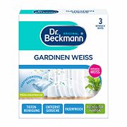Dr. Beckmann Mitwaschbeutel Gardinen Weiss 3WG