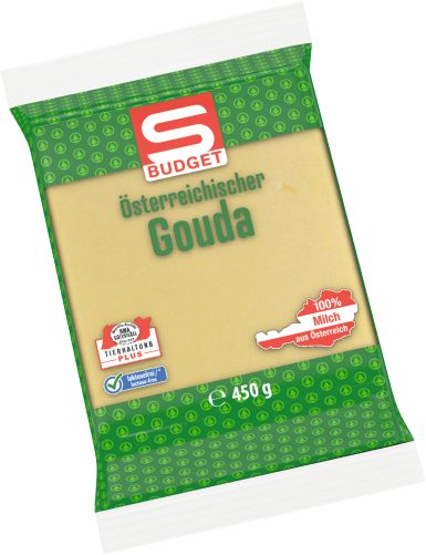 Produktbild von S-BUDGET, Österreichischer Gouda 45% F.i.T.