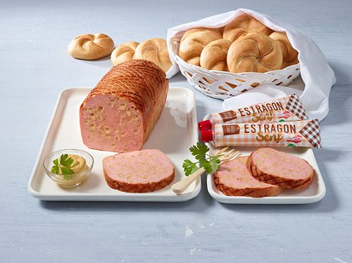 Käse-Leberkäse Set, Plattenfolder, Partyservice 2023