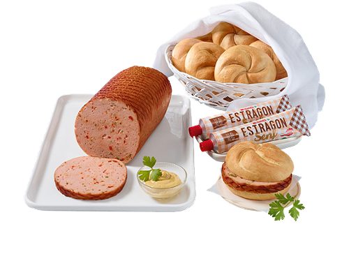 Produktbild von TANN, Heißer Chili Leberkäse per KG