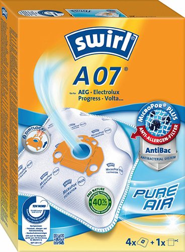 Produktbild von Swirl, Staubsaugerbeutel A07 4 Stück
