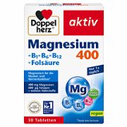 Doppelherz Magnesium +B1+B6+B12+Folsäure Magnesium 30 Tabletten