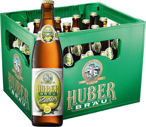 Produktbild von Huber Bräu, Radler Zitrone
