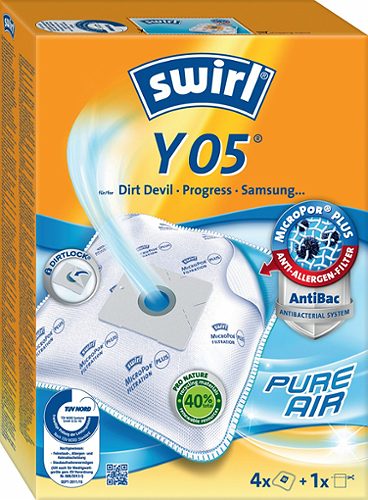 Produktbild von Swirl, Staubsaugerbeutel Y05 4 Stück