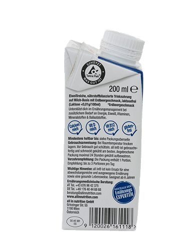 Produktbild von All in ® Complete, Protein Mahlzeit Erdbeere