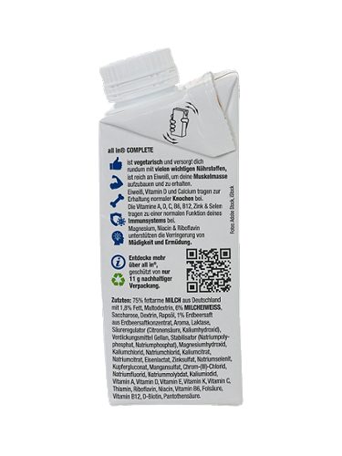 Produktbild von All in ® Complete, Protein Mahlzeit Erdbeere