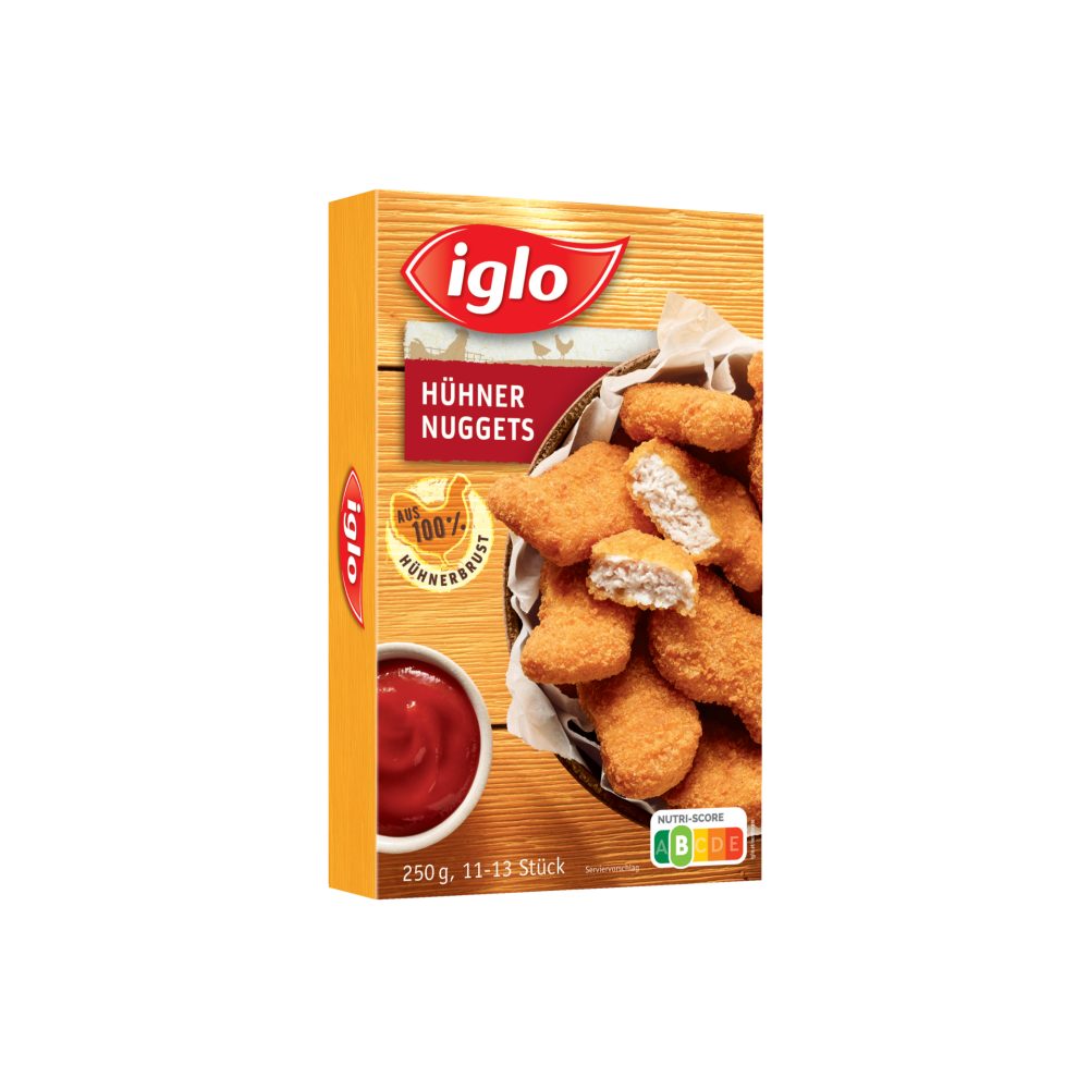 Iglo Hühner Nuggets 250 G Iglo Hühner Nuggets 30 Stück 625 G