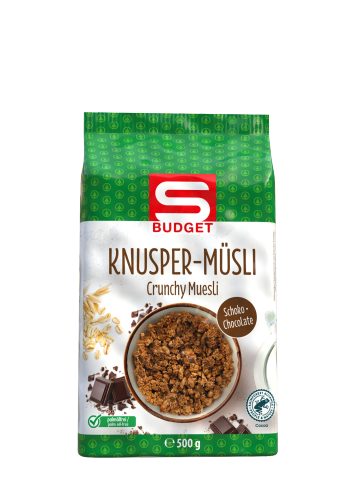 Produktbild von S-BUDGET, Knuspermüsli Schoko