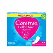 Carefree Cotton Slipeinlagen Frischeduft 56+20 Stück