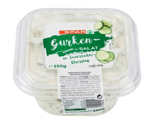Produktbild von SPAR, Gurkensalat Sauerrahm-Mayonnaise und Dille