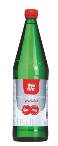 Produktbild von Long Life Bad Radkersburg, natürliches Mineralwasser prickelnd