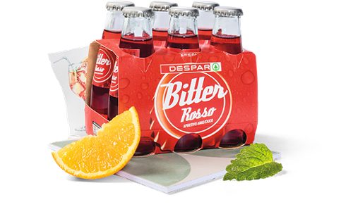 Produktbild von DESPAR, Bitter Rosso alkoholfrei 6x0,1l