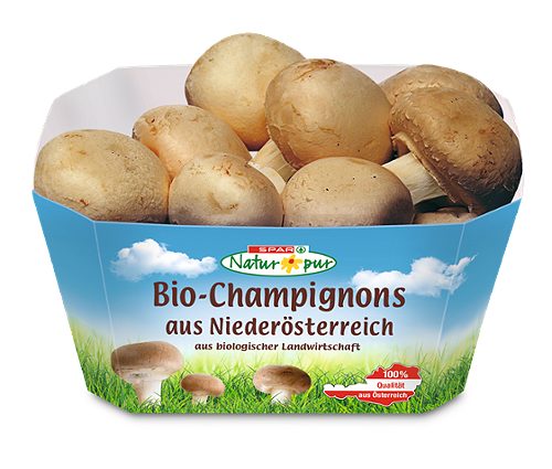 Produktbild von SPAR Natur*pur, Champignons Crema 200g