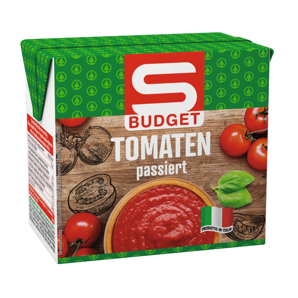 S-BUDGET Passierte Tomaten online G 500 | INTERSPAR kaufen
