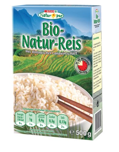 Produktbild von SPAR Natur*pur, Bio-Natur-Reis