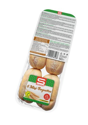 Produktbild von S-BUDGET, Mini Baguettes 6 x 50g