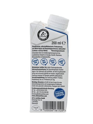 Produktbild von All in ® Complete, Protein Mahlzeit Banane