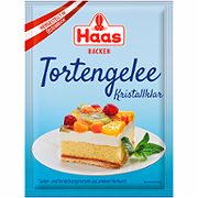 Haas Tortengelee kristallklar 3 x 11g