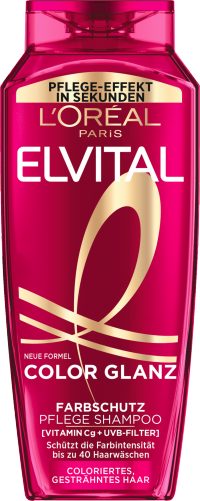 Produktbild von L'OREAL Elvital, Farbschutz Pflege-Shampoo Color-Glanz 250ml